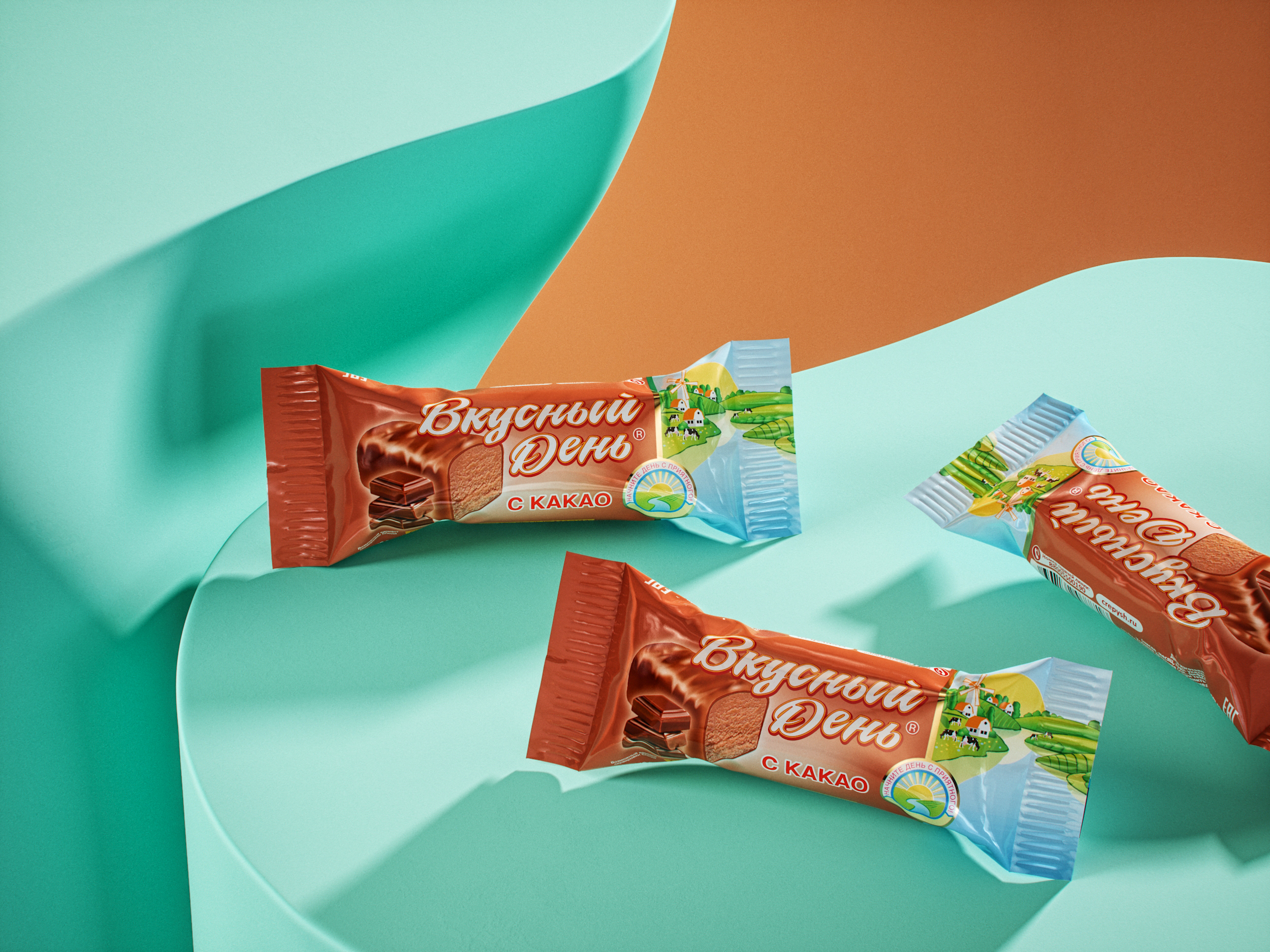 Сырок с ЗМЖ «Вкусный день» с какао 45 г